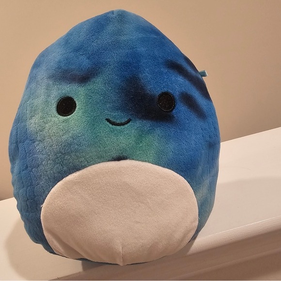 Squishmallows 14inch Damien The Blue Textured Dinosaur‎ Child's Ultra Soft - Picture 8 of 8